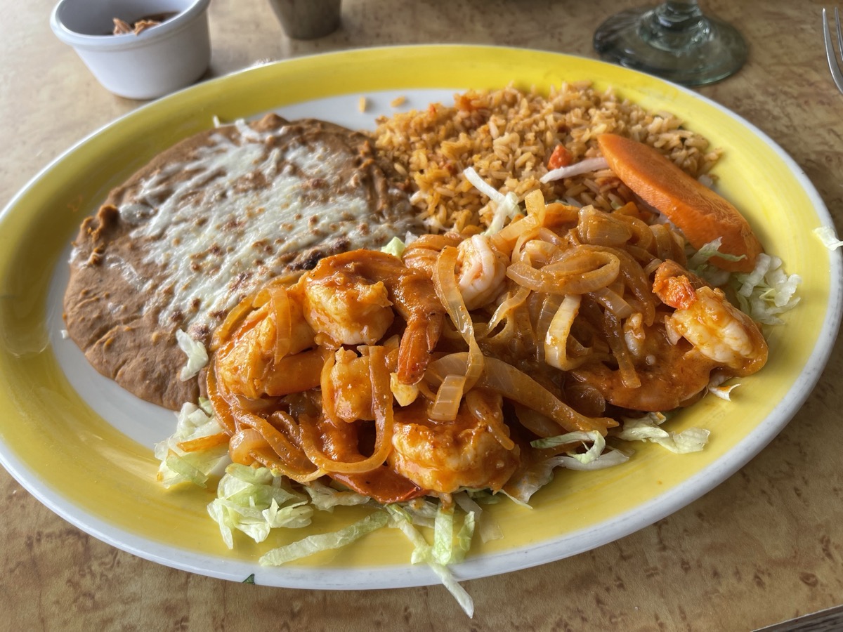 Camarones a la diabla