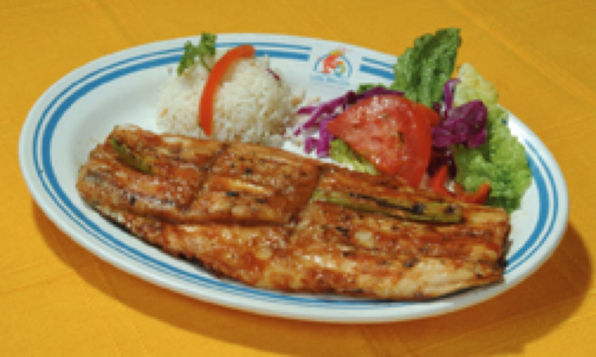 Pescado zarandeado grilled fish