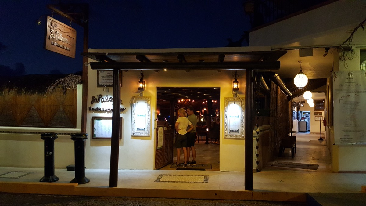 La Palapa beach restaurant